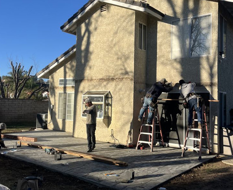 patio installation